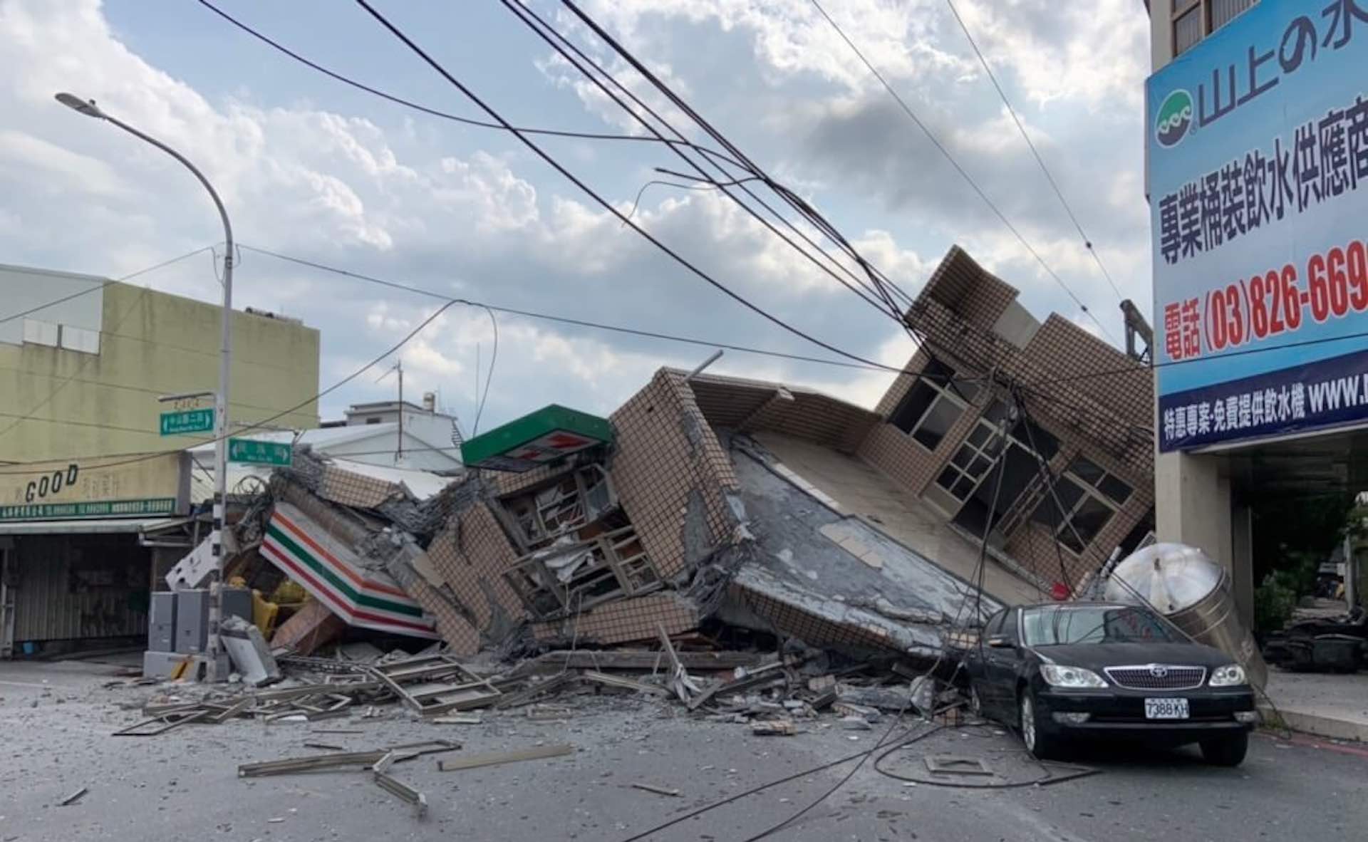 Taiwan shaken by earthquake of 6.8 magnitude